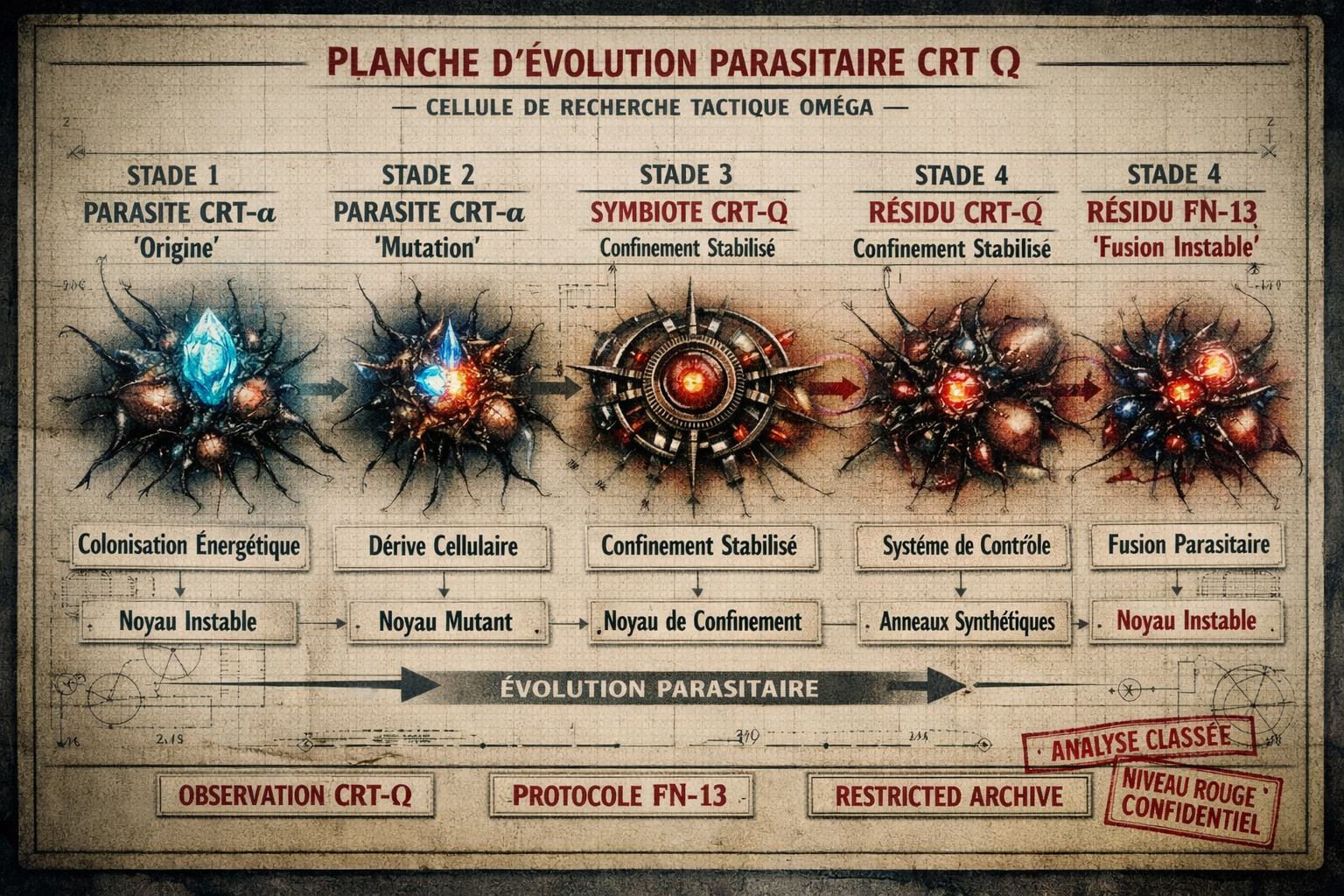 Évolution CRT-Q
